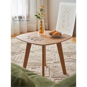 화이트 90CM 커피 55X46 코펜하겐 SMALL 소형 원목 거실 투명 8CM 탁자