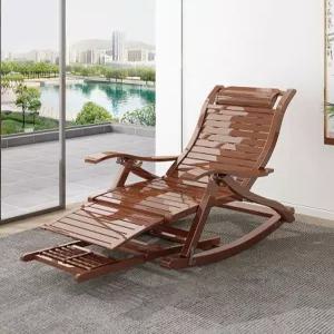 흔들의자 원목 편안한 의자 안락 안락의자 짧은 휴식