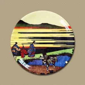 세라믹 접시 액자 식기 디스플레이 거실 장식 플레이트