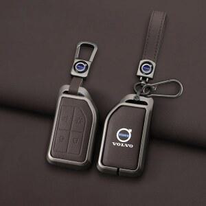 호환 Zine 합금 자동차 키 케이스 쉘 커버 홀더 볼보 FH16 RC FM EVRO 6 fh CARGO 555 FM 대형 트럭 키 보호 액세서리