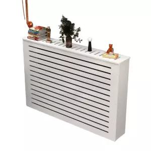 라디에이터 커버 가리개 배관 분배기 거실 선반 수납 베란다 안전 디자인 보일러 난방기 원목