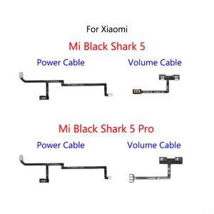 전원 버튼 스위치 볼륨 음소거 켜기/끄기 Xiaomi Mi Black Shark 5 Pro용 플렉스 케이블