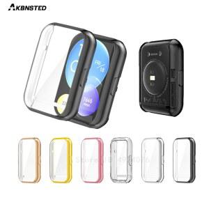 화웨이 시계 핏 2 TPU 범퍼 용 스마트 워치 도금 커버 fit2 액티브 프로텍터 프레임