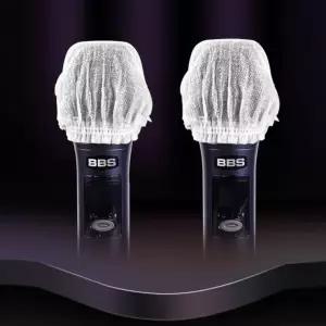 마이크커버 노래방 위생 일회용 마이크 덮개 100매 RD-11149 2370547 J