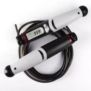 여성용 실내/외 피트니스 트레이닝 복싱 조정 칼로리 스키핑 운동을 위한 GFHSKRPL 줄넘기 디지털 카운터