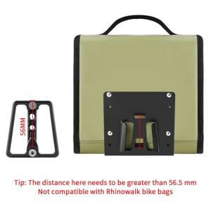 다혼 자전거 가방용 호환  접이식 앞 캐리어 높이 조절 어댑터 키트