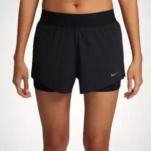 [나이키] 스위프트 여성 드라이 핏 미드라이즈 투인원 러닝 쇼츠 - 010 HJ5377 1975719