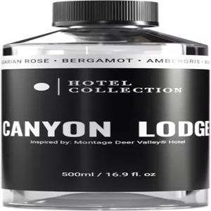 호텔 컬렉션 오일 캐니언 로지 테라피 에센셜 향수 아 로즈 베르가못 앰버그리스 500mL 16.9 Fl oz