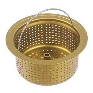 배수구 거름망 탈수 전용 싱크대 필터 실버 컬러 원형 부품