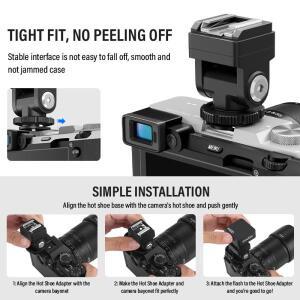 니콘 호환 소니 호환 캐논 호환 C-N2 슈 컨버터 어댑터 PC 싱크 포트 키트용 호환 신형 SP-320 TTL 라이저