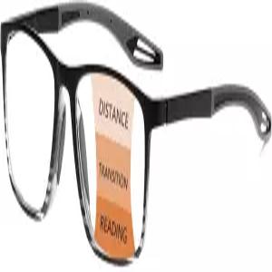 ZXYOO 근거리 작업 공간 프로그레시브 리딩 안경 남성 - 안티 블루 라이트 기술이 적용된 TR90 경량 스포츠