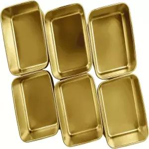 아트휴 6 스테인리스 스틸 설탕 패킷 홀더 세트 작은 티백 서랍 정리함 보관함 커피 바 주방 사무실