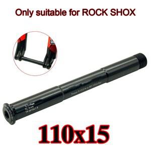 호환 산악 자전거 쓰루 액슬 158 프론트 허브 튜브 부스트 샤프 호환트 락샥 프론트 포크 110 15 프레임 로드 자전거 레버 액세서리용