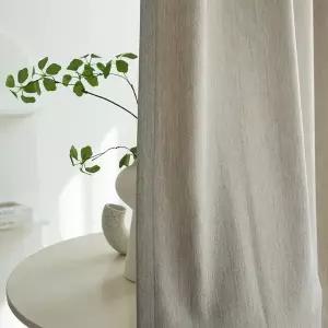 [메종텍스타일]스케치 샌드 항균 형상기억 인테리어 커튼 기본핀형 3color