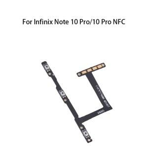 OEM 전원 켜기 끄기 음소거 스위치 제어 키 볼륨 버튼 Infinix Note 10 Pro/10 Pro NFC / X695/X695C/X695D 용 플렉스 케이블