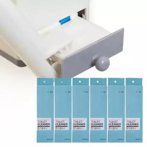 샥클린 변기클리너 집게스틱 + 리필 6개(120매)