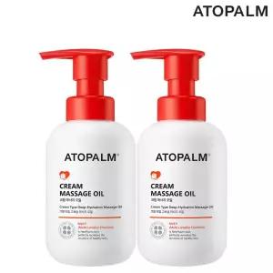 아토팜 크림 마사지오일 200mlx2개 GIFT MLE 크림 8ml