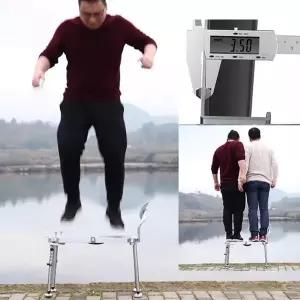 레저 낚시 플랫폼 미니 초경량 알루미늄 합금 접이식 통합 휴대용