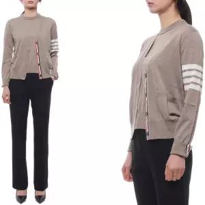 (톰브라운) 26SS 여성 사선 스트라이프 울 가디건 FKC334A Y1014 215 26S