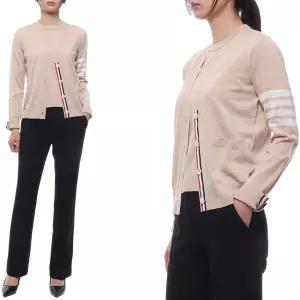 (톰브라운) 26SS 여성 사선 스트라이프 울 가디건 FKC334A Y1014 260 26S