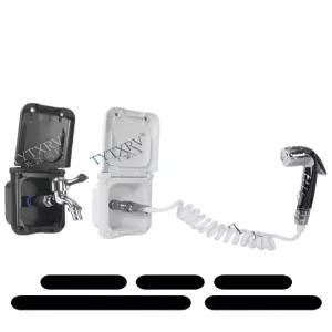 차박 캠핑카 외부 샤워 수도 퀵커넥트 카라반 호스 부품