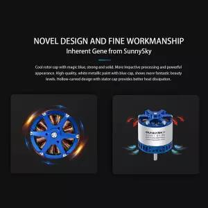RC소품 SUNNYSKY X3520-III X3530-III 560KV 브러시리스 모터 박스 포함 RC 쿼드콥터 비행기 고정익 비행기