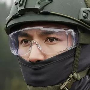 아카데미17506 슈팅고글 서바이벌 보안경 안경고글 투명고글