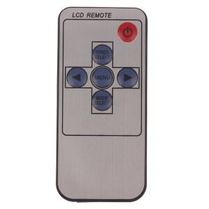 차량 무선 6 버튼 카드 적외선 원격 제어 7/8/9/10.1 인치 TFT 자동차 모니터 원격 제어 예비 원격 제어