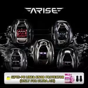 레저 낚시 하이보 울트라 에어 UT 마그네슘 합금 프레임 베이트 캐스팅 릴 탄소 섬유 핸들 11B 1RB 롱 139g