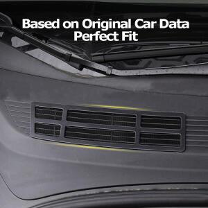 테슬라 호환  모델 3 Y 흡기 벤트 네트 그릴 곤충 방지 필터 전면 자동차 차량용 호환 인테리어 호환 액세