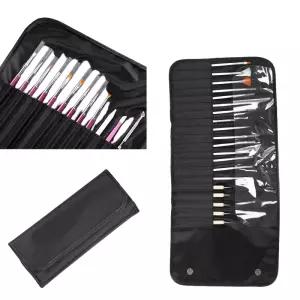 네일 브러쉬 홀더 UV젤 도구 파우치 보관 케이스 거치