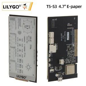 LILYGO T5 4.7 Inch E-paper V2.3 ESP32-S3 인치 전자 종이 개발 드라이버 보드 디스플레이 모듈 지원 TF Arduino 호환 라즈베리 파이