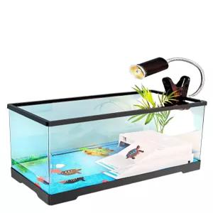 거북이 아크릴 수조 대형 반수생 오픈형 파충류 어항