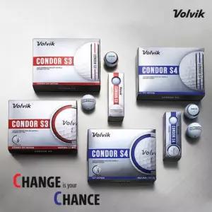 볼빅 콘도르 S3 S4 우레탄 골프공 (3,4PC/12구)