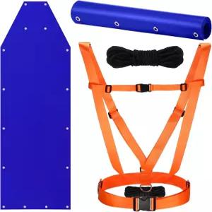 승자 왜 1개 듀얼 하네스 사슴 드래그 1개의 썰매는 엘크 칠면조 사냥 동물을 운반하기 위한 장비인 로프