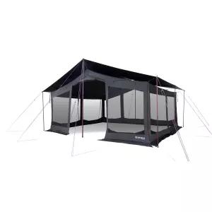 노스피크 루나 타프스크린 대형 단체 쉘터 텐트 L 레이븐그레이