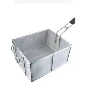 초미세 튀김망 사각 소형 스텐 바구니망 뜰채 튀김기