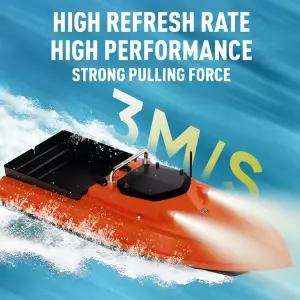 레저 낚시 46800mAh RC 미끼 보트 낚시용 GPS 고속 고출력 듀얼 안테나 자동 방출 기능 탑재