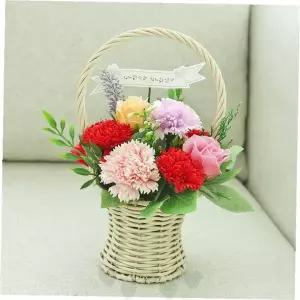 생화 조화 꽃바구니 어버이날 축하 선물 인테리어 장식 감사 표현 화훼 용품