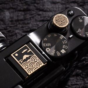 호환 후지산 사쿠라 카메라 셔터 버튼 카메라 핫슈 커버 후지 XM5 XT5 X100VI A6700 ZF Z8 ZFC 루믹스 S9