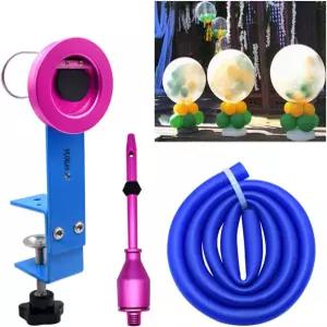매듭 기능이 있는 풍선 충전 도구 키트 - 생일 결혼식 및 파티 아트 충전기