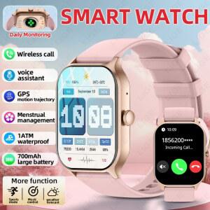 LIGE 2026 음성 통화 스마트워치 남성 건강 모니터링 방수 스마트 알림 비서 스포츠 여성용