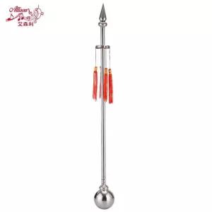 군악대 지휘봉 합창 연주회 장갑 금색 지휘기 개척자 오각별 지시봉 퍼레이