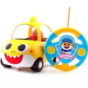 유아 귀여운 무선조종 핸들 핑크퐁 자동차 RC카 남아 6세