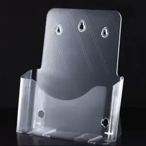 A4 아크릴 브로셔 거치대 투명 카탈로그 안내문 팜플렛 책자 메뉴판 진열