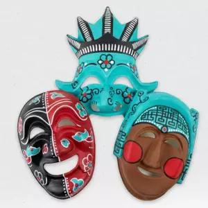 디디몰 종이탈 하회탈 세트 (10개) 어린이종이가면