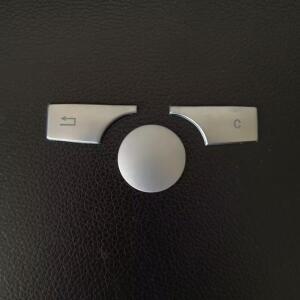 자동차 차량용 호환 멀티미디어 라디오 명령 콘솔 컨트롤러 로터리 스위치 버튼  커버 카바 스티커 메르세