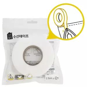 의류 수선테이프 테이프 패치 구멍 스티커 보수 리폼 옷테이프 우산 수선 2.5cm 대