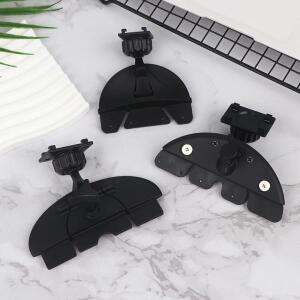 4~11인치 카플레이 스크린용 호환 CD 슬롯 마운트 차량 내 엔터테인먼트용 호환 17mm 볼 회전식 휴대폰 홀