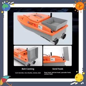 생활 수집품 바람에 탄 어군탐지 원격조종 보트 원클릭 12V 고속 GPS 위치추적 자동귀환 낚시